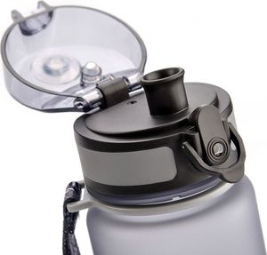 Meteor Butelka z ustnikiem szara 500 ml 3