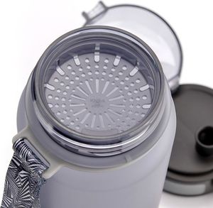 Meteor Butelka z ustnikiem szara 500 ml 4