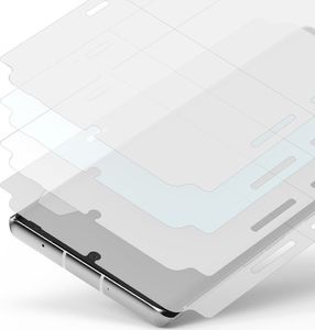 Ringke Ringke Dual Easy Wing 2x łatwa w przyklejeniu folia na ekran i boki LG Velvet (DWLG0001) uniwersalny 3