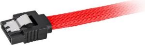 Sharkoon SATA - SATA, 0.3m, Czerwony (4044951016600) 2