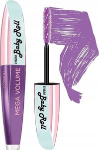 Tusz do rzęs mega volume miss baby roll tusz lilac 1
