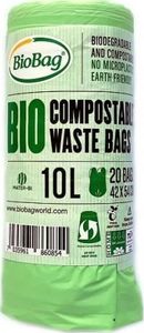 Biobag Worki na odpady bio i zmieszane 10L 20szt. 1