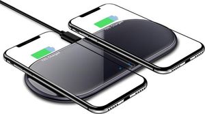 Ładowarka Crong Dual Fast Indukcyjna 2 A (CRG-DFWC15W-BLK) 2