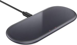 Ładowarka Crong Dual Fast Indukcyjna 2 A (CRG-DFWC15W-BLK) 3