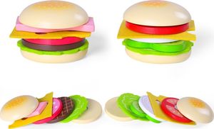 Ecotoys Drewniany hamburger 1