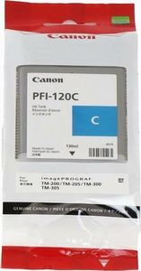 Tusz Canon Tusz PFI120C Cyan 130 ml 1