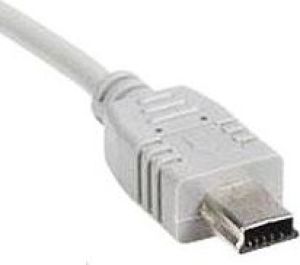 Kabel USB Sharkoon 2.0 A-B Mini, 0,5m, biały 4