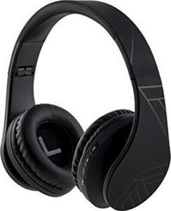 Słuchawki PowerLocus Słuchawki PowerLocus Bluetooth, stereo Słuchawki bezprzewodowe i przewodowe z mikrofonem, Micro SD / TF, FM do telefonów / iPadów / laptopów i komputerów (czarne) 1