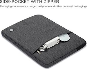 Etui NIDOO NIDOO 17-calowy wodoodporny pokrowiec na laptopa Pokrowiec na notebooka Pokrowiec na 17,3-calowy HP Pavilion 17 / HP 17 / 17,3-calowy Dell Inspiron 17 (ciemnoszary) 5