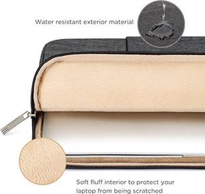 Etui NIDOO NIDOO 17-calowy wodoodporny pokrowiec na laptopa Pokrowiec na notebooka Pokrowiec na 17,3-calowy HP Pavilion 17 / HP 17 / 17,3-calowy Dell Inspiron 17 (ciemnoszary) 6