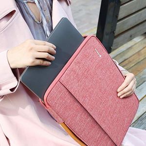 Torba NIDOO NIDOO torba na laptopa 12,5 cala teczka torebka Pokrowiec na iPada Pro 12,9 cala 2016 2017/13,3 cala MacBook Pro / 13,5 cala Surface Laptop 2 / 13,3 cala Lenovo ThinkPad X395 Yoga S940, czerwony 7