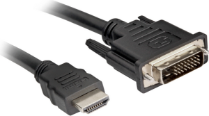 Kabel Sharkoon HDMI - DVI-D 5m czarny (4044951015238) 1
