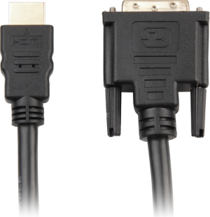 Kabel Sharkoon HDMI - DVI-D 5m czarny (4044951015238) 4