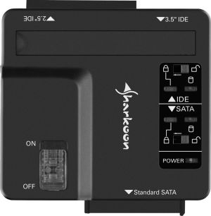 Stacja dokująca Sharkoon DriveLink Combo USB 3.0 (4044951013760) 1
