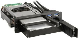 Kieszeń Sharkoon SATA QuickPort 2x USB 3.0, 1x2.5", 1x3.5" (4044951012640) 2