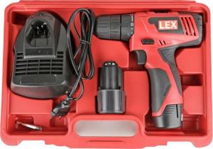 Wiertarko-wkrętarka LEX VX2454 12 V 1 x akumulator 1.5 Ah 1