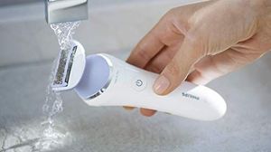 Depilator Philips Philips BRL175 / 00 Elektryczna golarka na sucho i mokro dla kobiet SatinShave Prestige z nasadką do pedicure 9