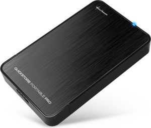 Kieszeń Sharkoon QuickStore Portable Pro USB 3.0 Czarna 1