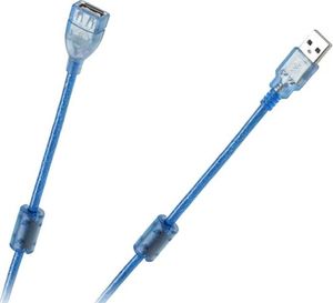 Kabel USB Vexin USB-A - USB-A 5 m Niebieski (ELE000380) 1