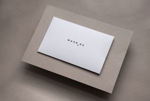 MASKKA Maska maseczka ochronna Canvas ze 100% lnu 1582 4