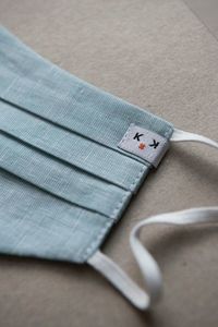 MASKKA Bawełniano-lniana maska maseczka ochronna Canvas 1585 3