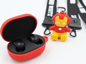Słuchawki Xiaomi Redmi AirDots 2 + Etui Superhero Ironman 1