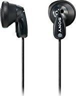 Słuchawki Sony Słuchawki douszne Sony MDR-E9LP (kabel 1,2 m, magnes neodymowy, do odtwarzaczy MP3, Walkman, iPod) czarne 2