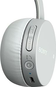Słuchawki Sony Bezprzewodowe słuchawki Bluetooth Sony WH-CH400 (do 20 godzin pracy na baterii, funkcja głośnomówiąca, NFC, zestaw słuchawkowy z mikrofonem do telefonu i komputera / laptopa) szare 3