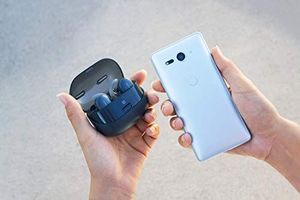 Słuchawki Sony Sony WF-SP900 True Wireless Sport Słuchawki (bezprzewodowe, wodoodporne IPX8, odporne na słoną wodę, Bluetooth, pamięć 4 GB) czarne 8