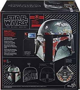 Hasbro Elektroniczny hełm Hasbro Star Wars The Black Series Boba Fett Premium 5