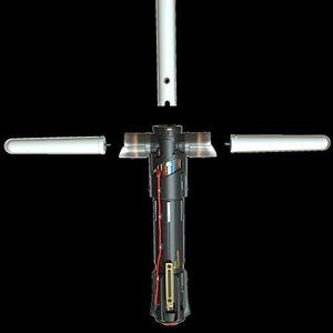 Hasbro Hasbro Star Wars E5238EU4 Star Wars The Black Series Supreme Leader Kylo Ren Force FX Elite miecz świetlny z diodami LED i efektami dźwiękowymi, elementy do odgrywania ról do zebrania 8