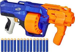 Hasbro Hasbro E0011EU4 - miotacz zabawkowy N-Strike Elite Surgefire, z magazynkiem na bębny 1