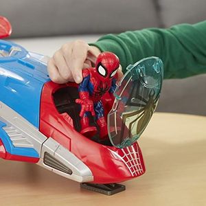 Figurka Hasbro Playskool Heroes Marvel Super Hero Adventures Spider-Man Jet-Quartier 3