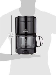 Ekspres przelewowy Braun Ekspres przelewowy Braun KF 47/1 - Ekspres do klasycznej kawy filtrowanej Aromatyczna kawa dzięki systemowi OptiBrew - Stop kapania - Automatyczne wyłączanie - czarny 3