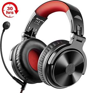 Słuchawki OneOdio Słuchawki Bluetooth OneOdio Bezprzewodowe Słuchawki muzyczne z mikrofonem do 30 godzin pracy, przewodowy zestaw słuchawkowy z kablem, mikrofon na wysięgniku, dźwięk basowy do telefonu ipad 1