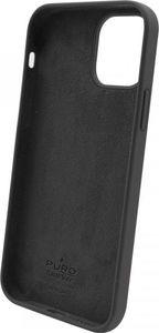 PURO ICON Anti-Microbial Cover - Etui iPhone 12 Pro Max (czarny) 4