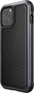 X-Doria Raptic Lux - Etui aluminiowe iPhone 12 Pro Max (Drop test 3m) (Black Carbon Fiber) 2