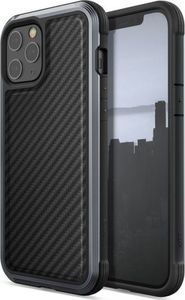 X-Doria Raptic Lux - Etui aluminiowe iPhone 12 Pro Max (Drop test 3m) (Black Carbon Fiber) 3