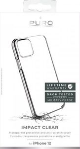PURO Impact Clear - Etui iPhone 12 Mini (przezroczysty) 8