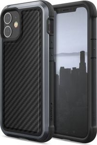 X-Doria Raptic Lux - Etui aluminiowe iPhone 12 Mini (Drop test 3m) (Black Carbon Fiber) 2