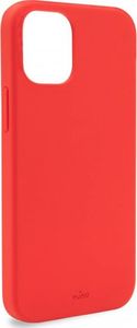 PURO ICON Anti-Microbial Cover - Etui iPhone 12 / 12 Pro (czerwony) 2
