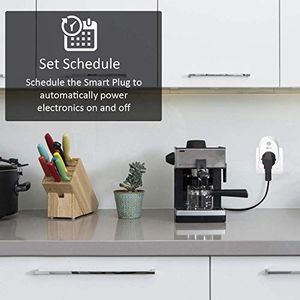 TP-Link TP-Link Kasa Amazon Alexa akcesorium Gniazdo Smart Home WLAN HS100 (UE) (praca z Echo i Echo Dot, Google Home i IFTTT, zdalny dostęp, harmonogramy, bez koncentratora, aplikacja Kasa) 2 szt. (HS100P2(EU)) - 56654 7