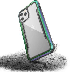 X-doria X-Doria Raptic Shield - Etui aluminiowe iPhone 12 Pro Max (Drop test 3m) (Iridescent) uniwersalny 4