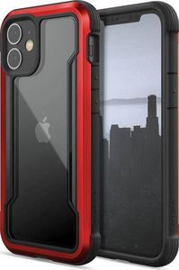 X-doria X-Doria Raptic Shield - Etui aluminiowe iPhone 12 Mini (Drop test 3m) (Red) uniwersalny 2
