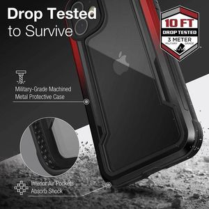 X-doria X-Doria Raptic Shield - Etui aluminiowe iPhone 12 Mini (Drop test 3m) (Gradient) uniwersalny 9