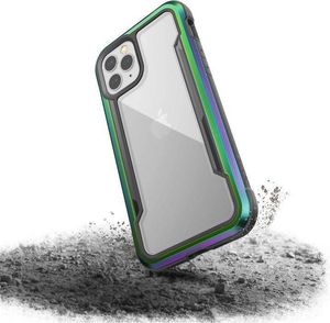 X-doria X-Doria Raptic Shield - Etui aluminiowe iPhone 12 / iPhone 12 Pro (Drop test 3m) (Iridescent) uniwersalny 4