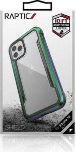 X-doria X-Doria Raptic Shield - Etui aluminiowe iPhone 12 / iPhone 12 Pro (Drop test 3m) (Iridescent) uniwersalny 7