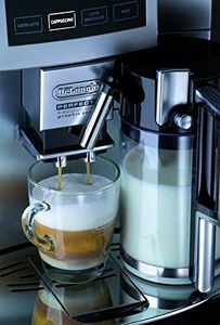 Ekspres ciśnieniowy DeLonghi De longhi ESAM5500M.EX2 Perfecta Cappuccino w pełni automatyczny ekspres srebrny / szary metalik 2