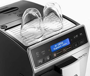 Ekspres ciśnieniowy DeLonghi De'Longhi Autentica Cappuccino ETAM 29.660.SB w pełni automatyczny ekspres z systemem mleka, cappuccino i espresso , cyfrowy wyświetlacz z tekstem, srebrny 5