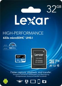 Karta Lexar 633x MicroSDHC 32 GB Class 10 UHS-I/U1 A1 V10 (LSDMI32GBB633A) 4